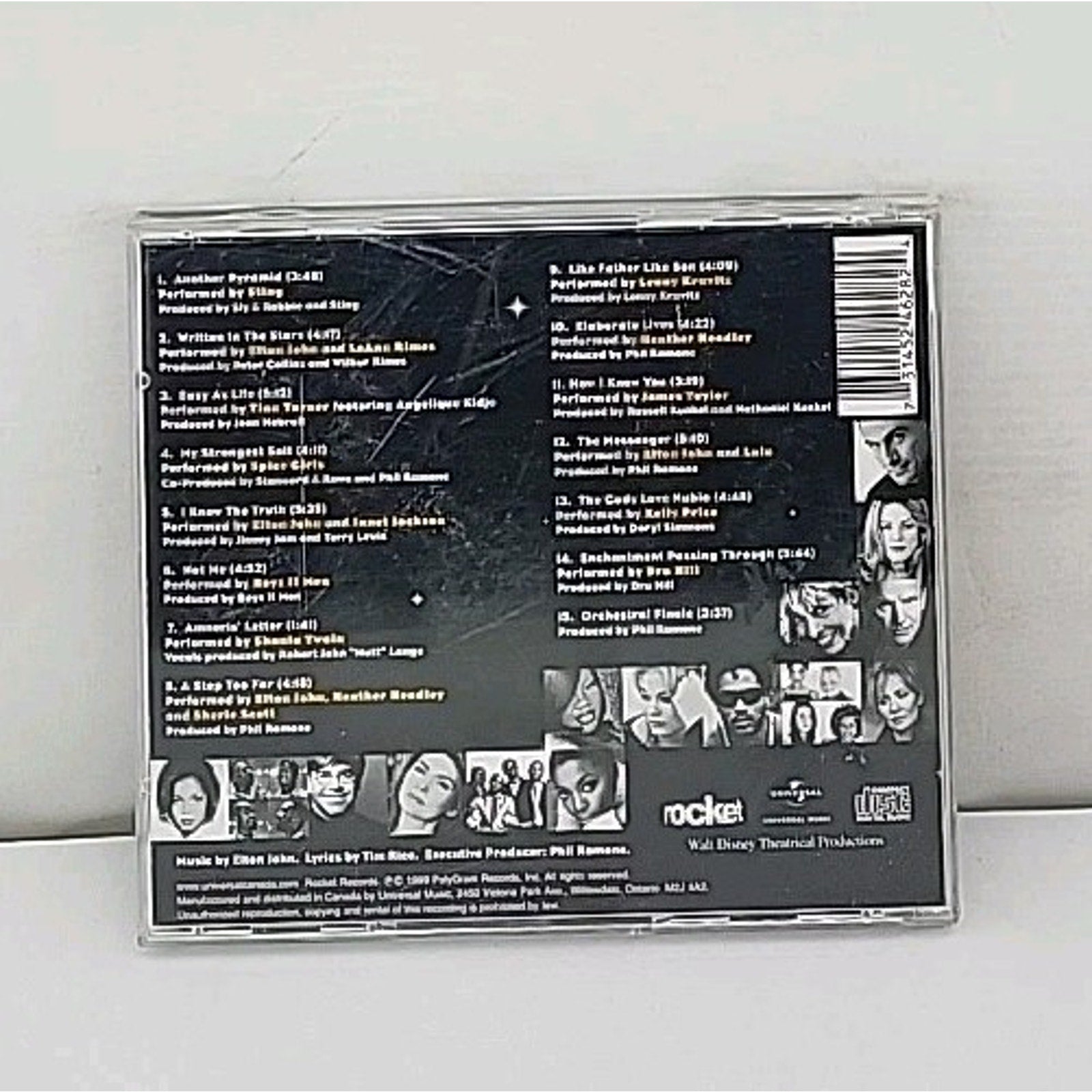 Elton John and Tim Rice's "Aida" by Elton John/Tim Rice (CD, Mar-1999, Rocket...