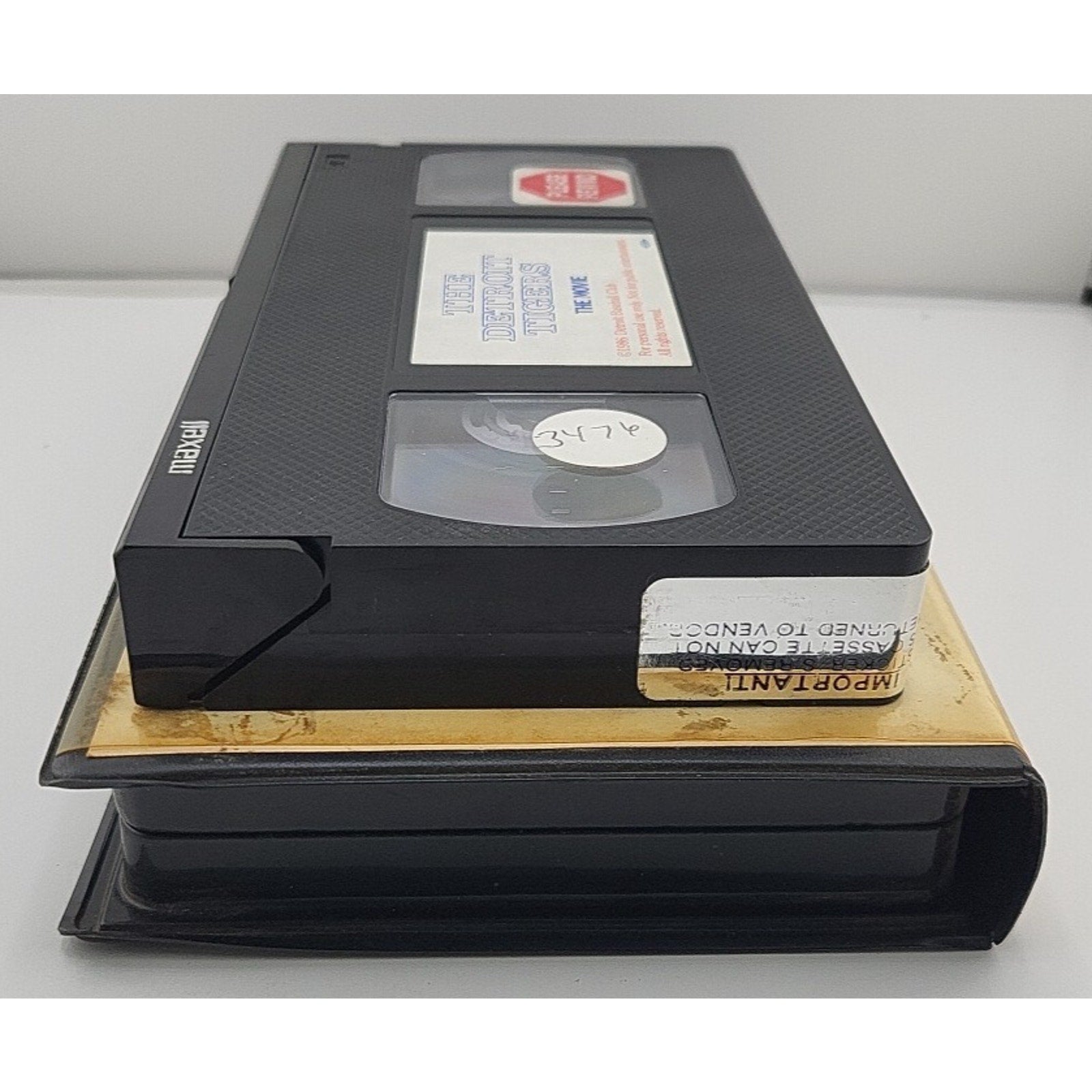 The Detroit Tigers The Movie VHS