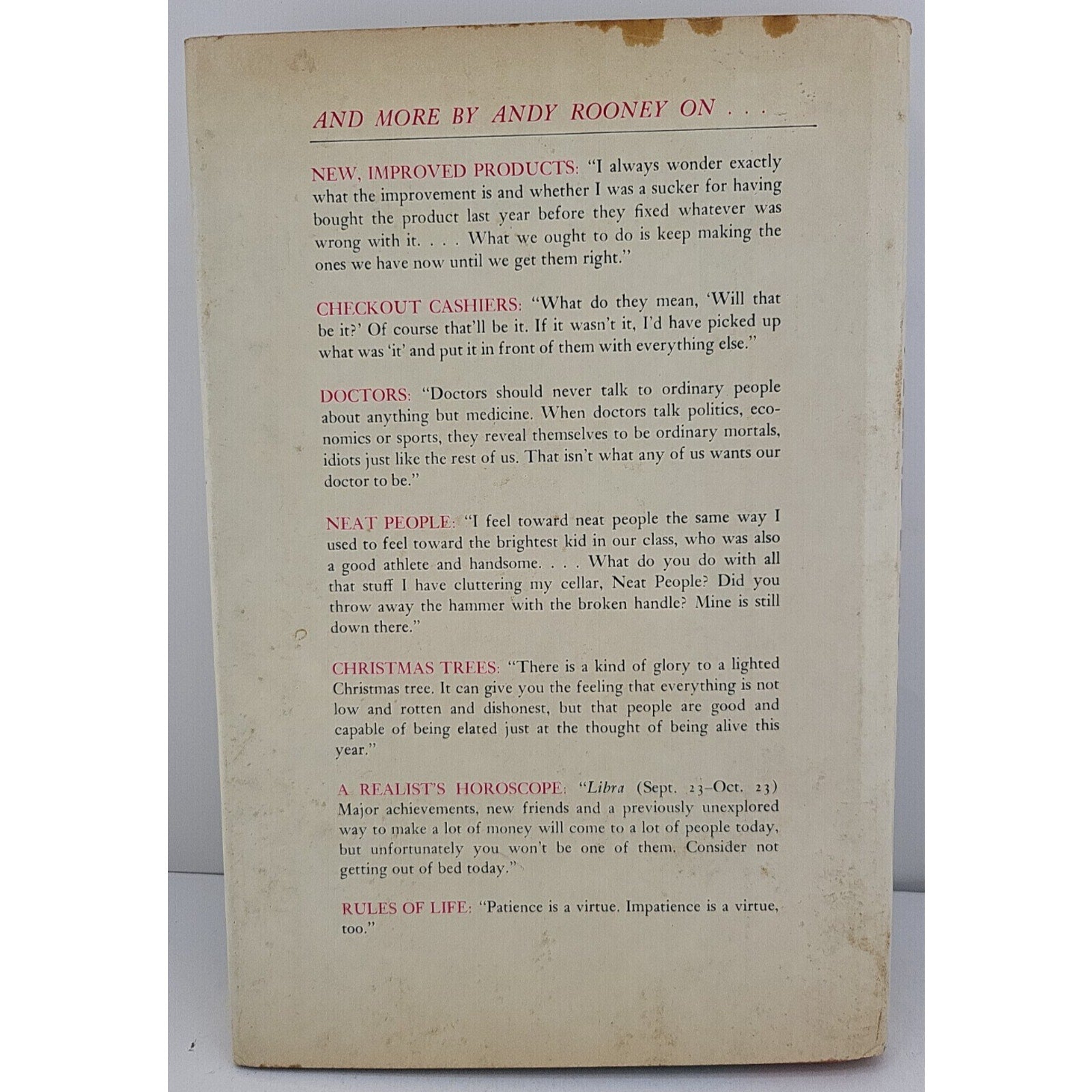 And More by Andy Rooney - Hardcover By Rooney -