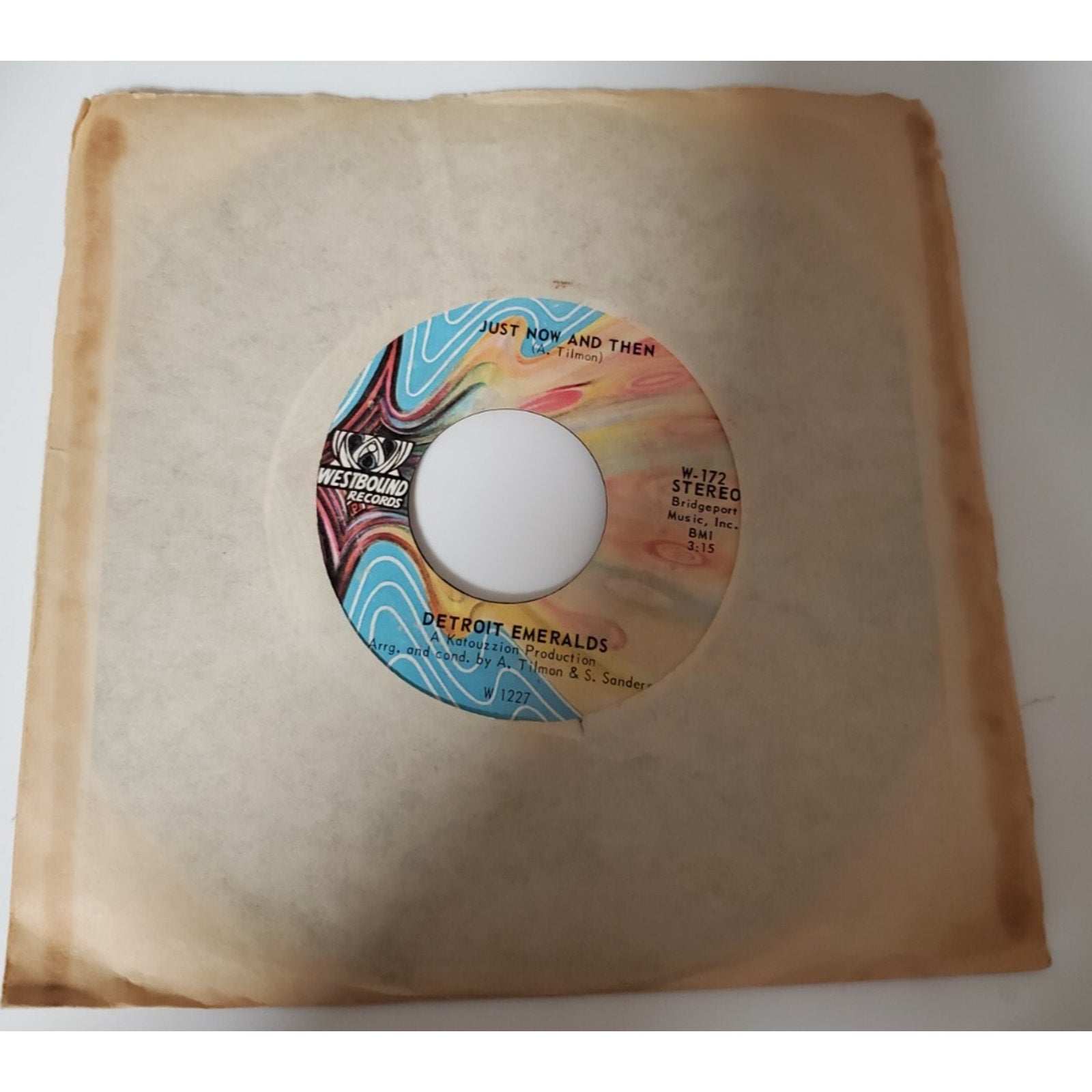 Detroit Emeralds - Do Me Right - 45RPM Record - Singles