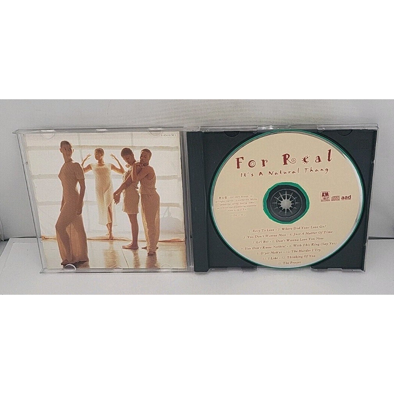It's a Natural Thang by For Real (CD, Mar-1994, A&M (USA))