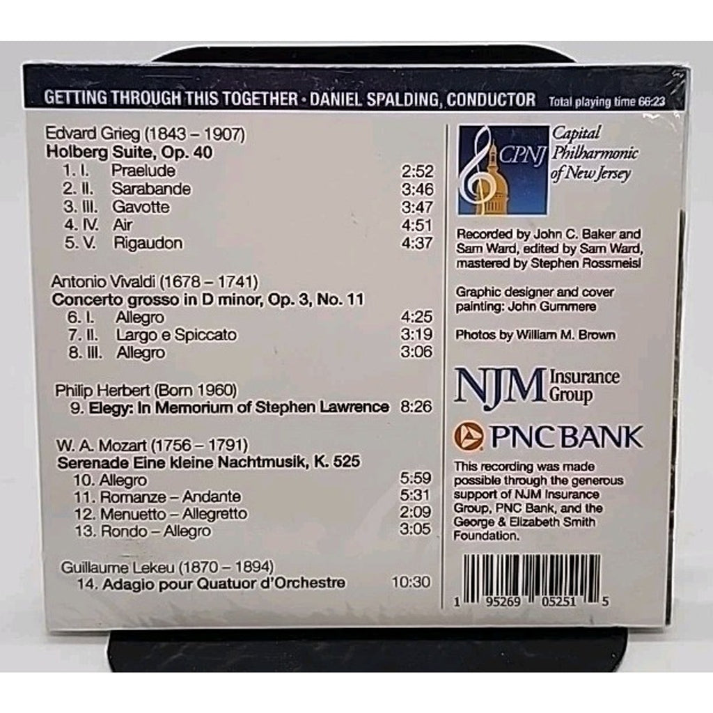 Getting Through This Together Capital Philharmonic Of New Jersey String (CD)