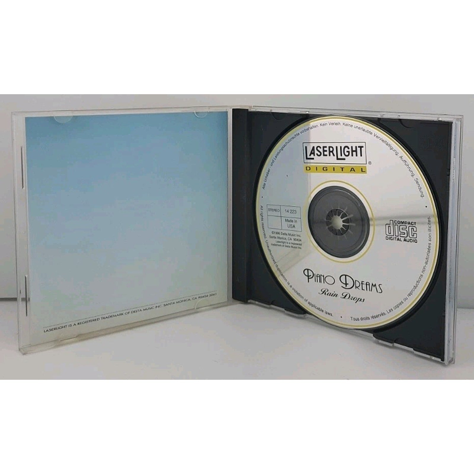 Piano Dreams Rain Drops by Various (CD, 1996)