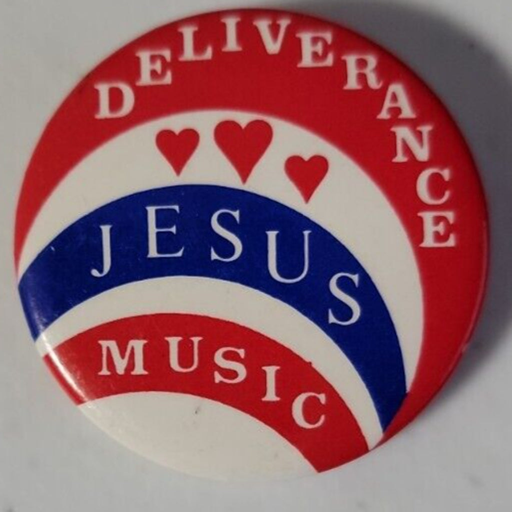 Deliverance Jesus Music (Pin/Button/Pinback)