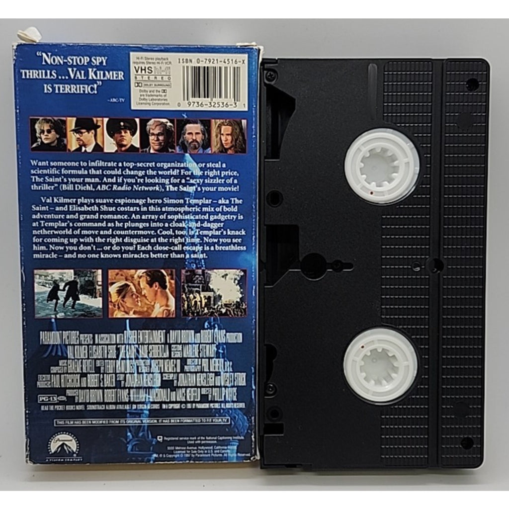 The Saint (VHS, 1997, Paramount Presentations)