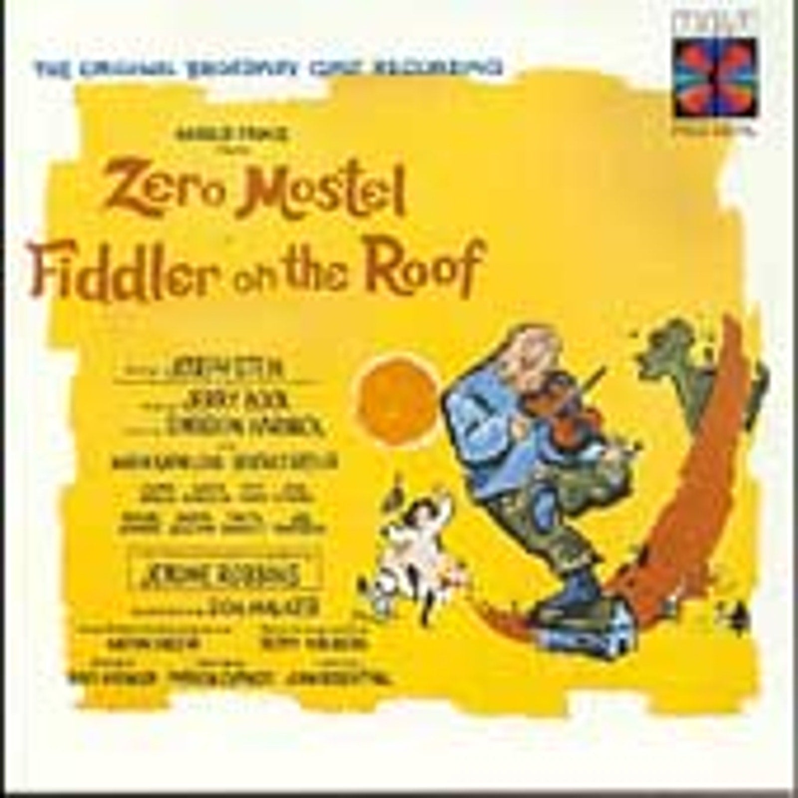 Fiddler on the Roof [Original Broadway Cast Recording] by Zero Mostel (CD,...