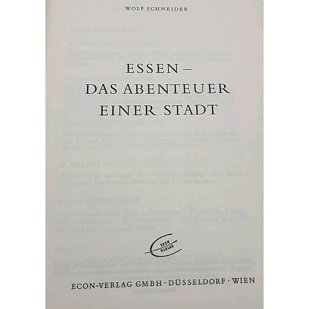 Essen - Das Abenteur Einer Stadt German (Hardcover)