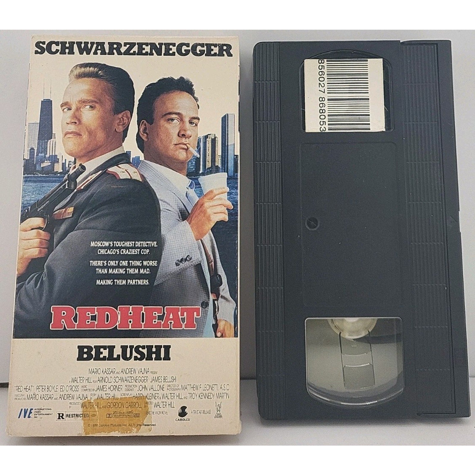 Red Heat (VHS, 1997) *Missing Label*