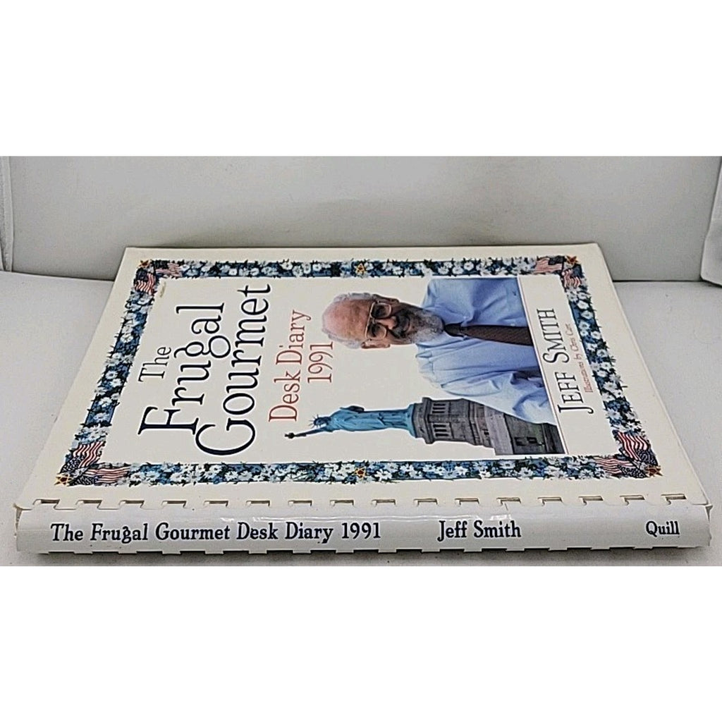 Frugal Gourmet Desk Diary, 1991 by Jeff Smith (1990, Trade Paperback)