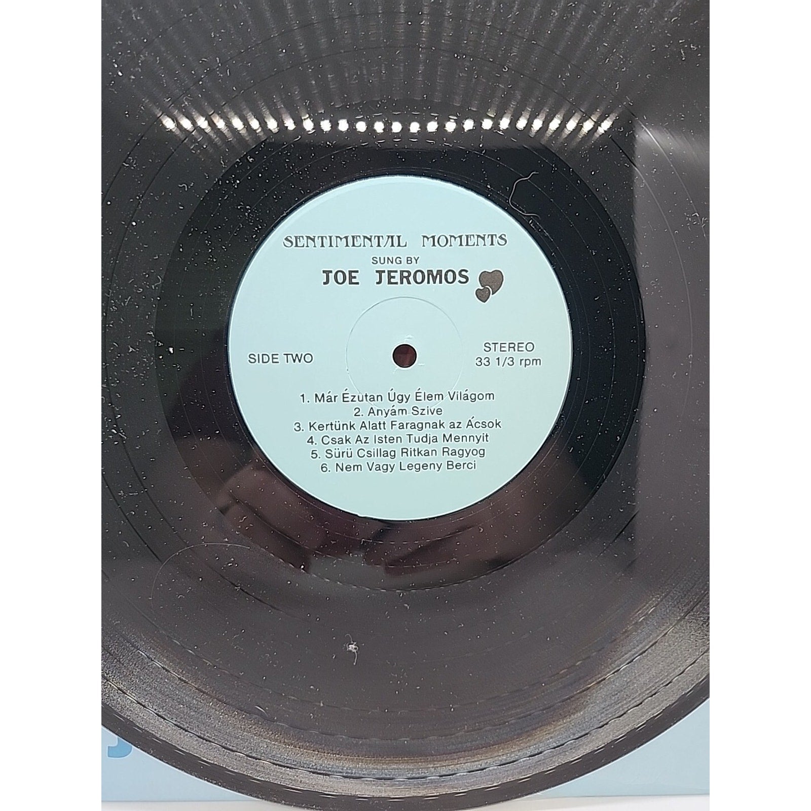 Joe Jeromos: Sentimental Moments (Record)