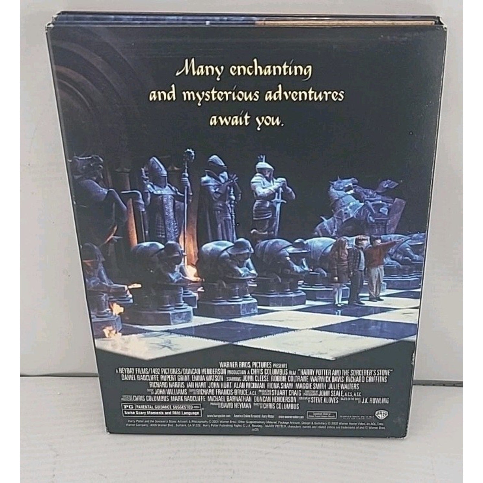Harry Potter and the Sorcerers Stone (DVD, 2002, 2-Disc Set, Widescreen)