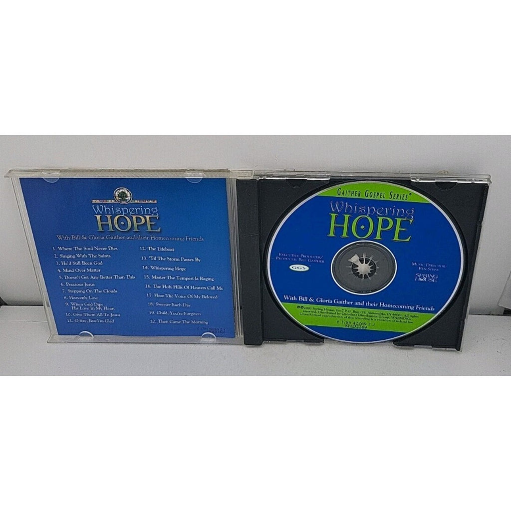Whispering Hope by Bill Gaither (CD, 2000)