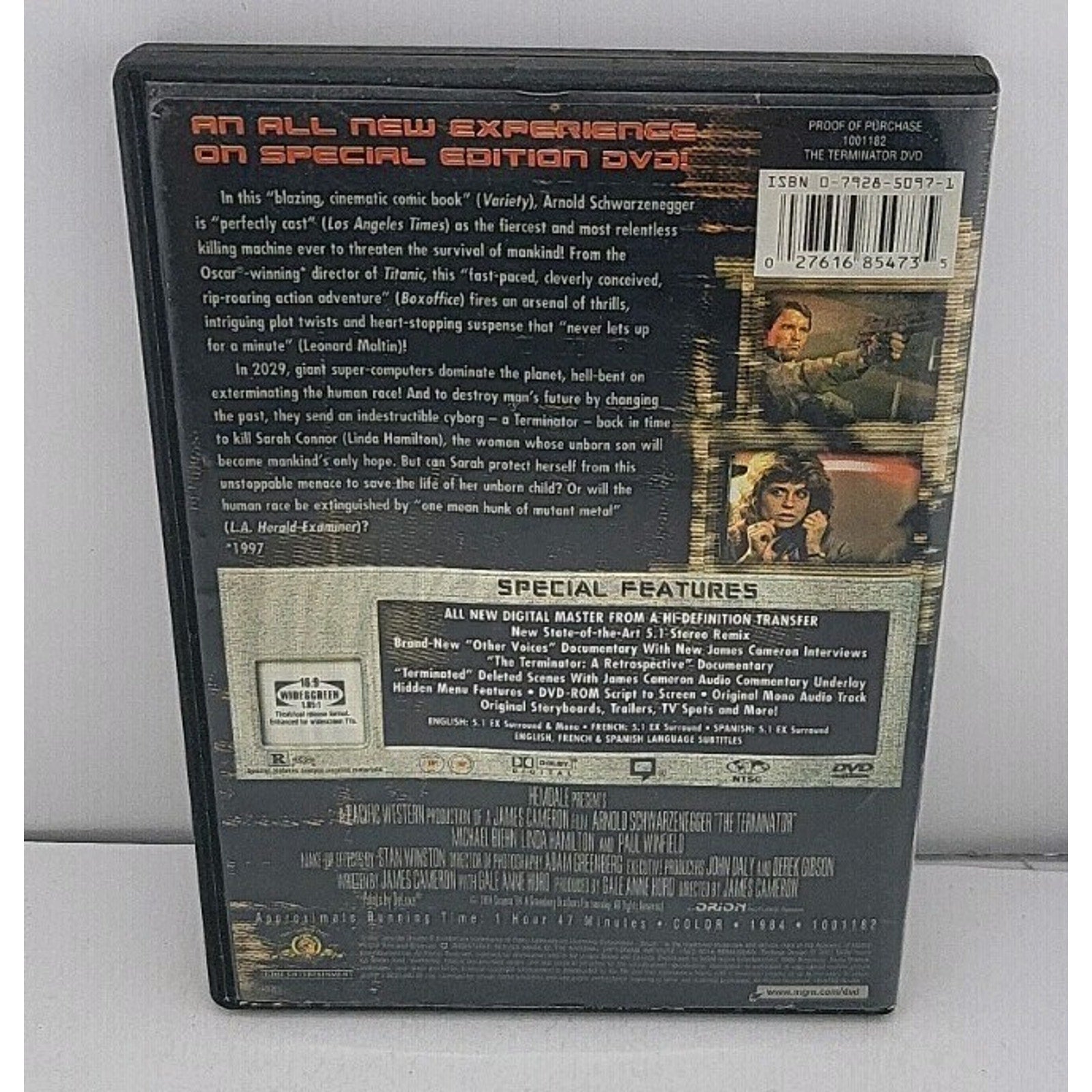 The Terminator Special Edition DVD