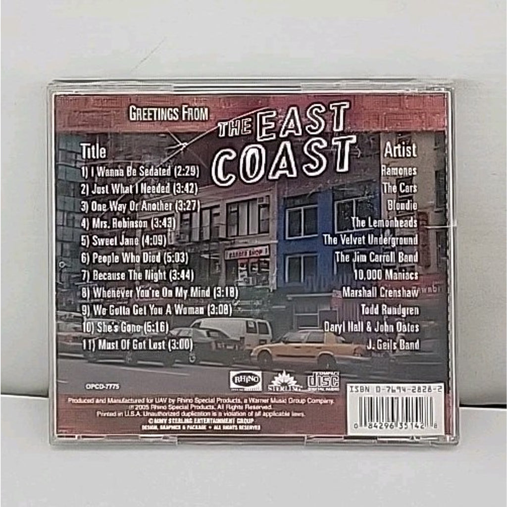 Greetings from the East Coast by Various (CD, 2005)