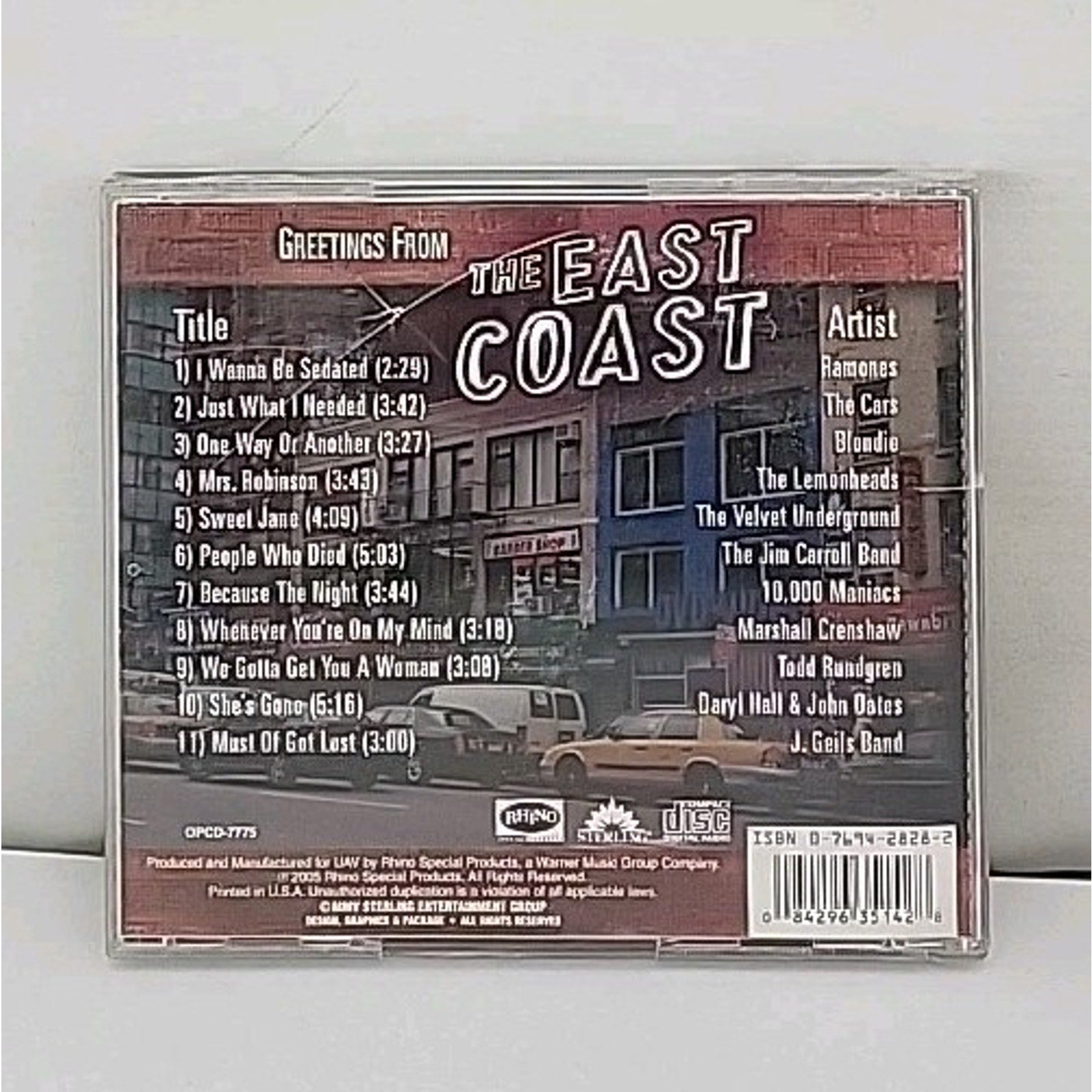 Greetings from the East Coast by Various (CD, 2005)