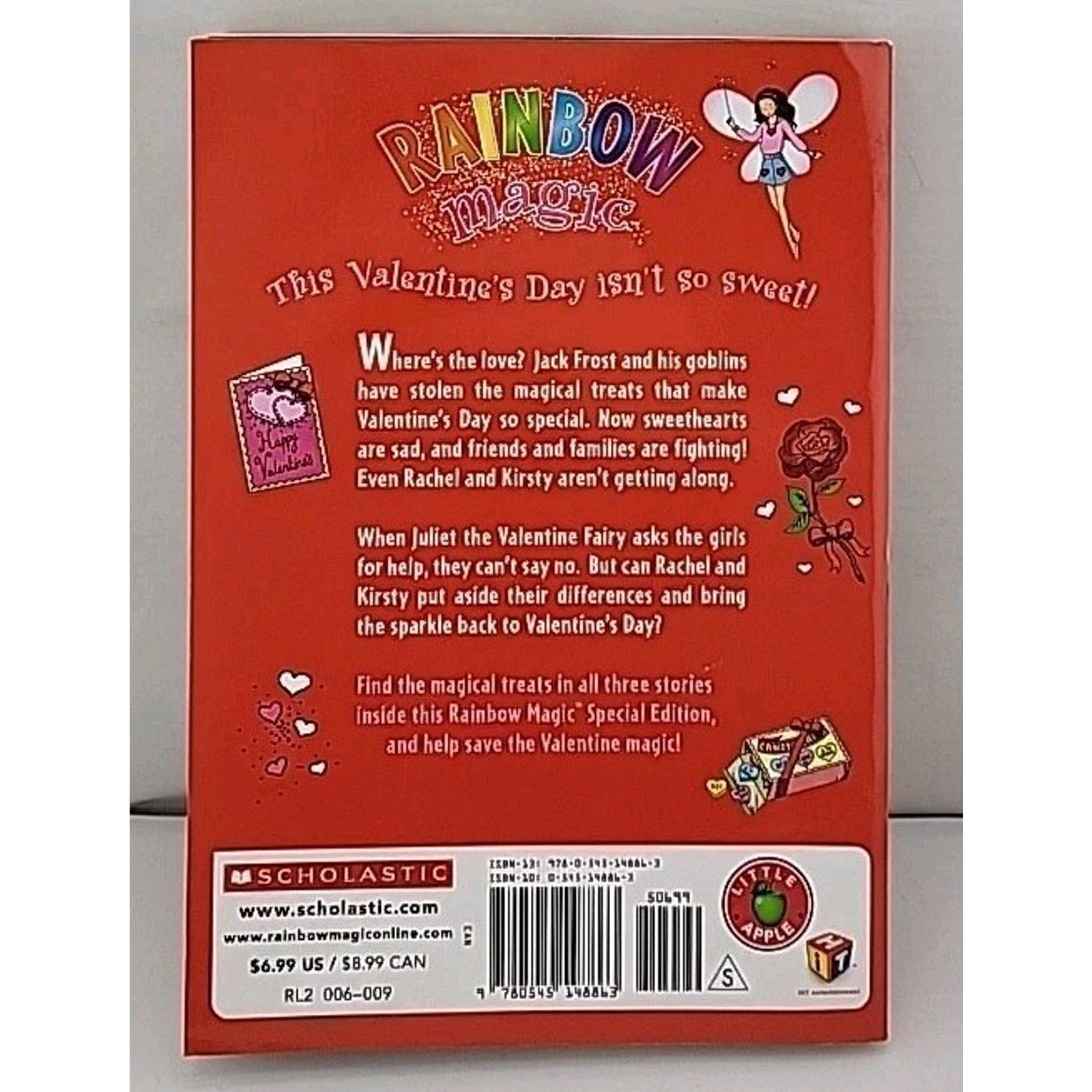 Juliet the Valentine Fairy by Daisy Meadows (2009, Trade Paperback)