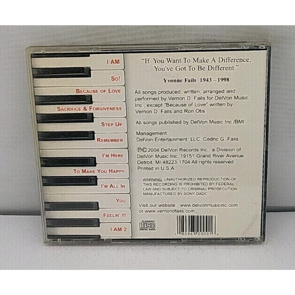 Hear the Vision by Vernon D. Fails (CD, 2004)