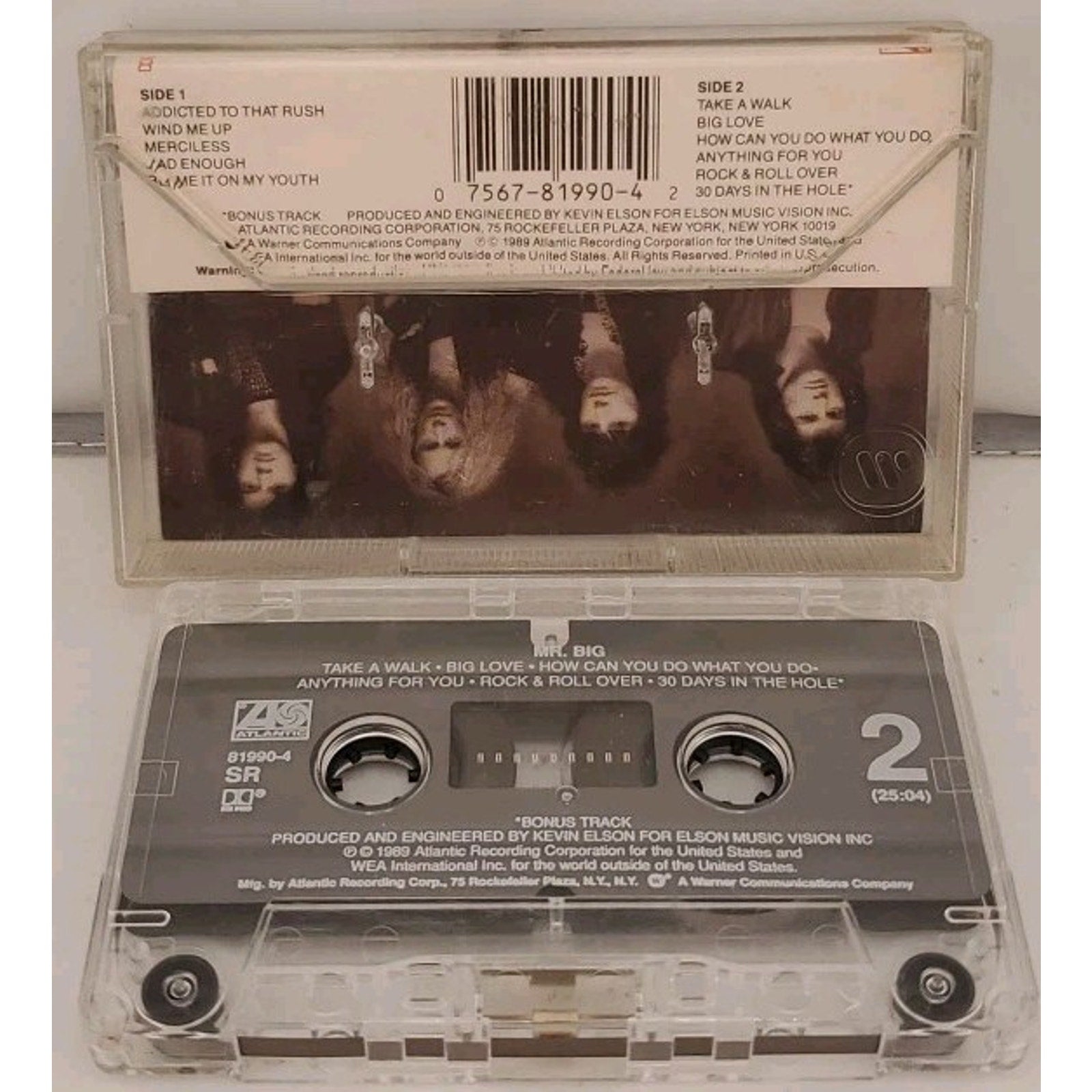 Mr. Big by Mr. Big (Cassette, Jun-1989, Atlantic (Label))
