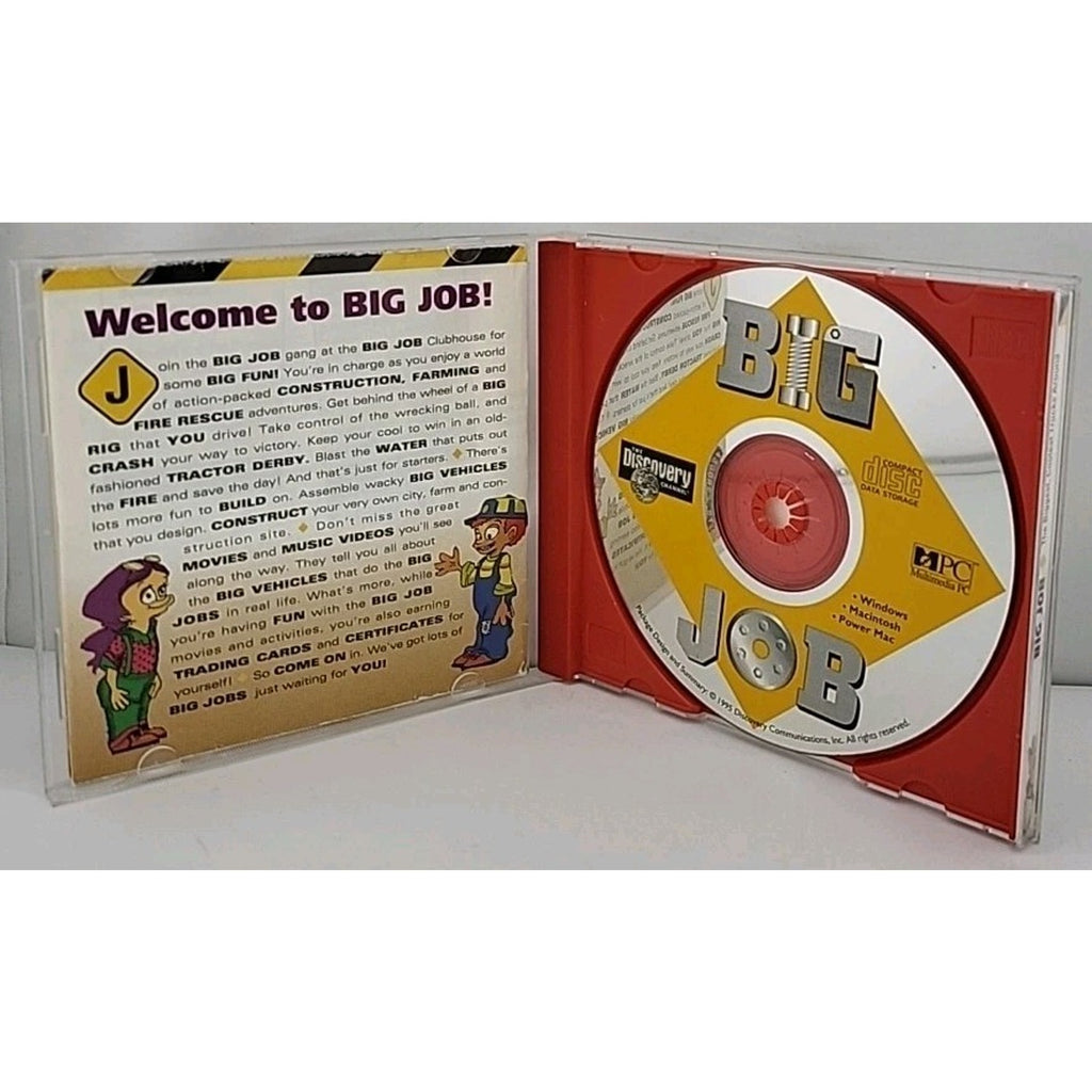 The Discovery Channel Big Job Users Guide CD