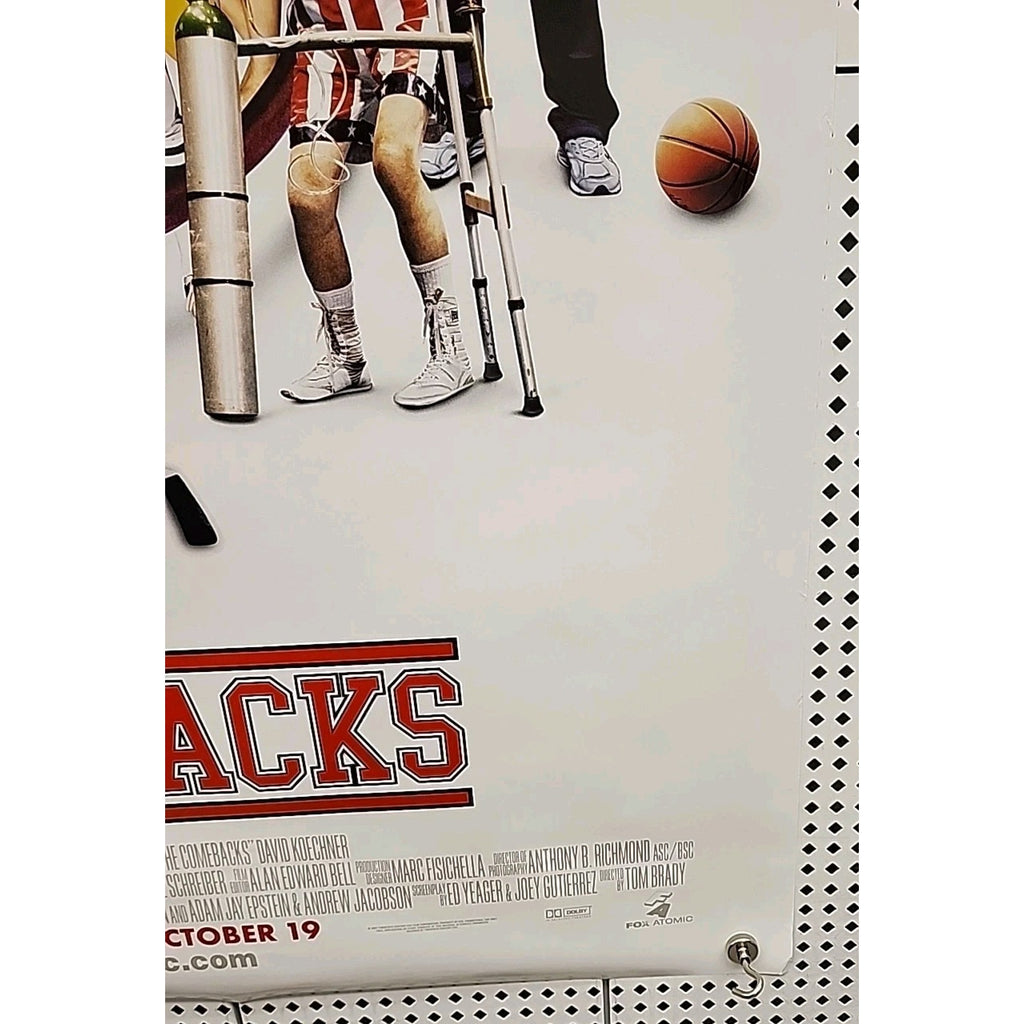 The Comebacks - Original Movie Poster - Double Sided - 27x40 Rolled