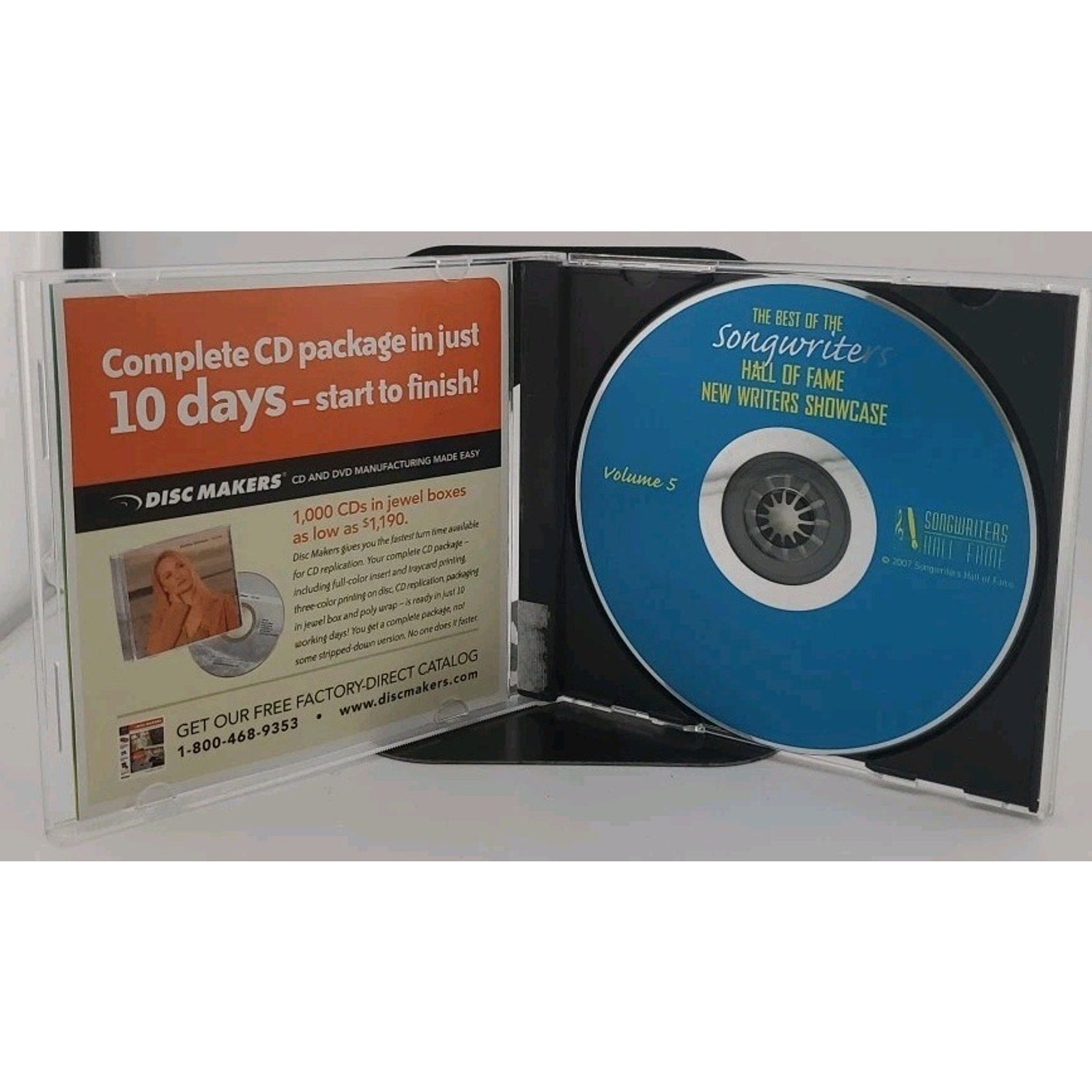 The Best Of The Songwriters Hall Of Fame Showcase "Volume 5" CD 2007