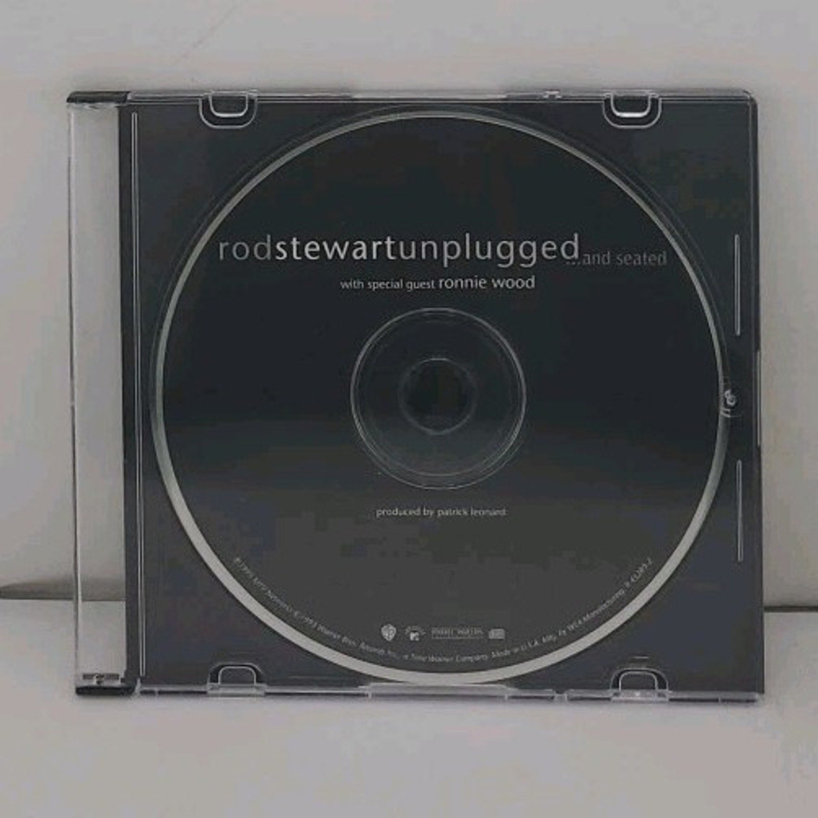 Unplugged & Seated by Rod Stewart (CD, 1993) *Disc Only*