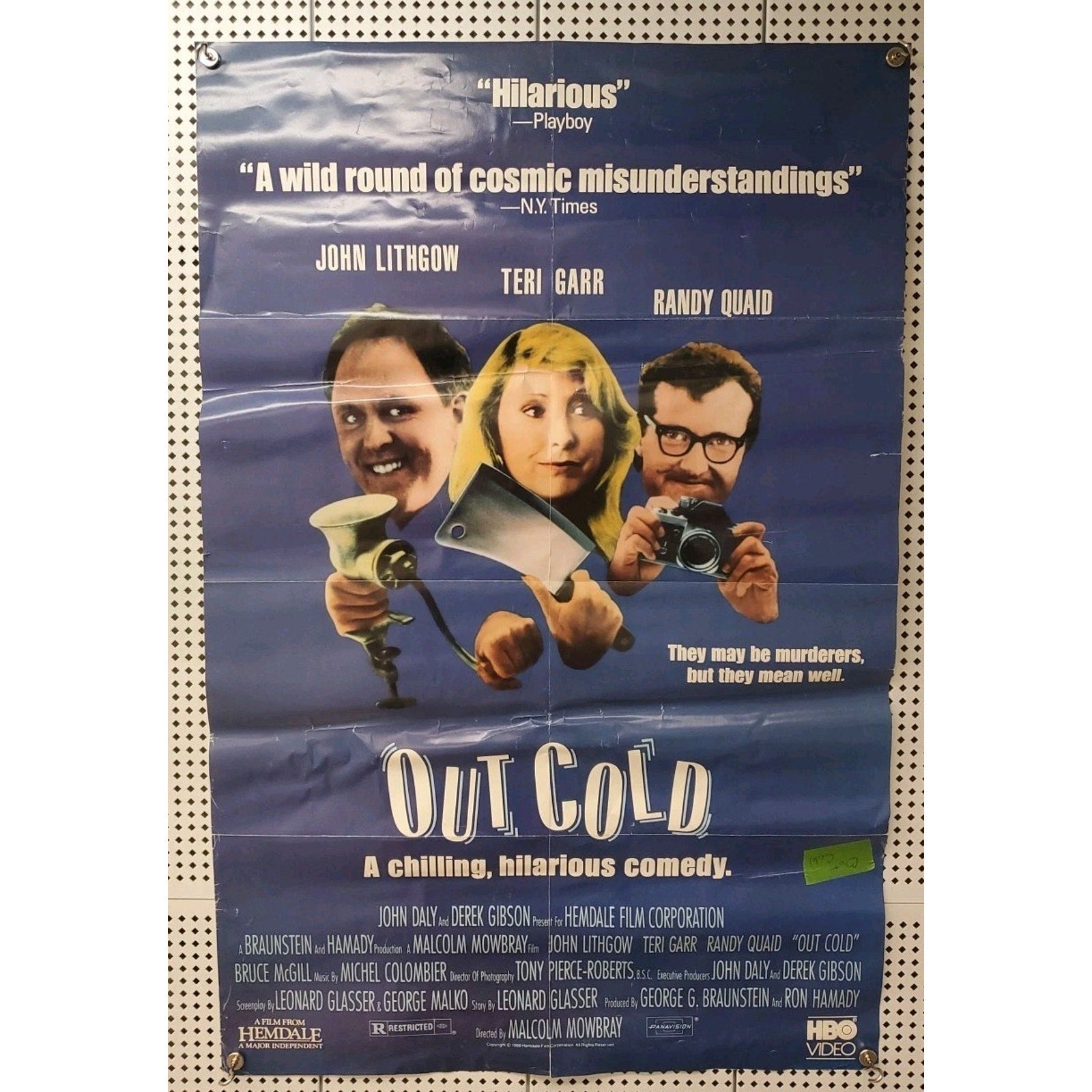 Out Cold 25x37 Movie Poster