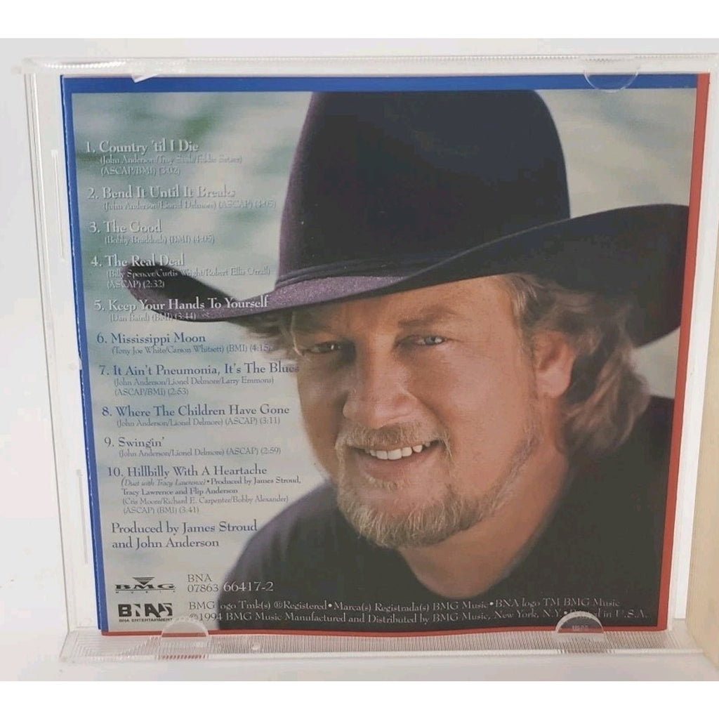John Anderson - Country Til I Die (CD, 1994)