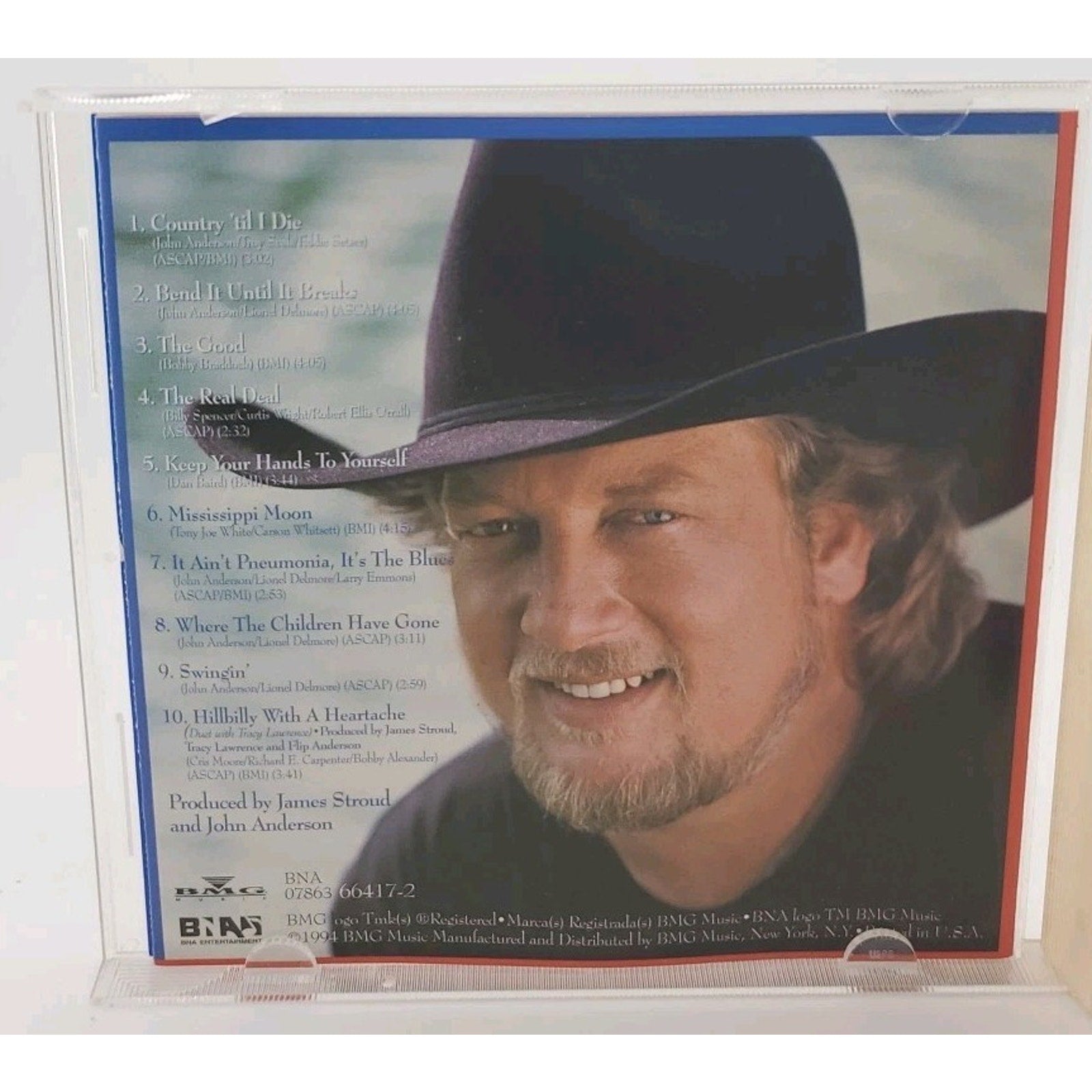 John Anderson - Country Til I Die (CD, 1994)