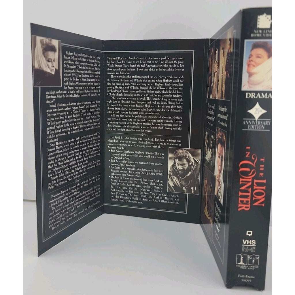 Lion in Winter, The - 25th Anniversary Edition (VHS, 1994)