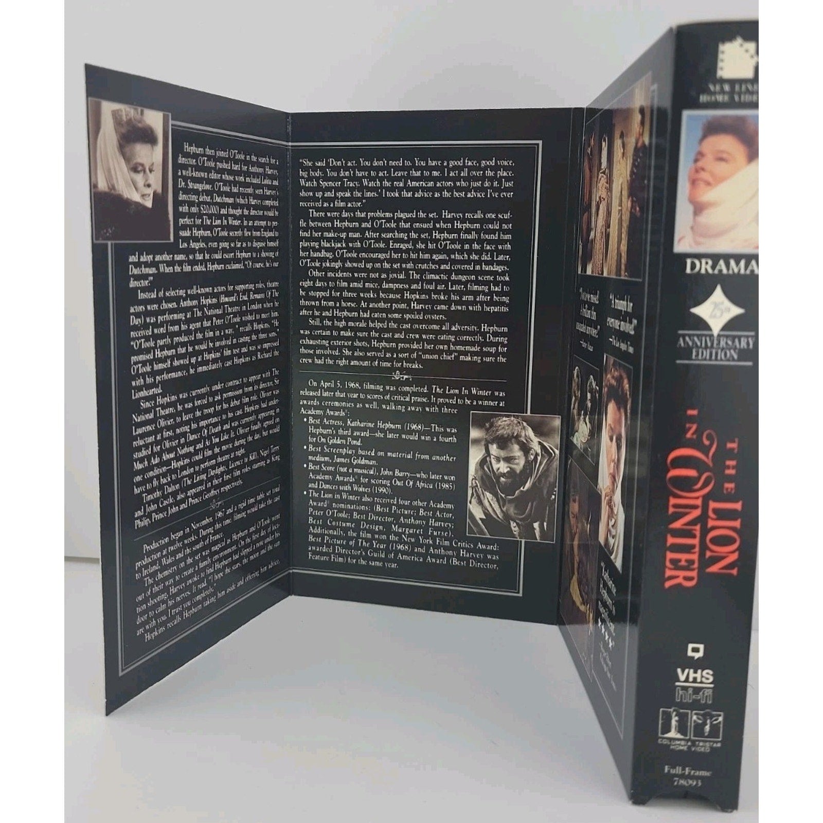 Lion in Winter, The - 25th Anniversary Edition (VHS, 1994)
