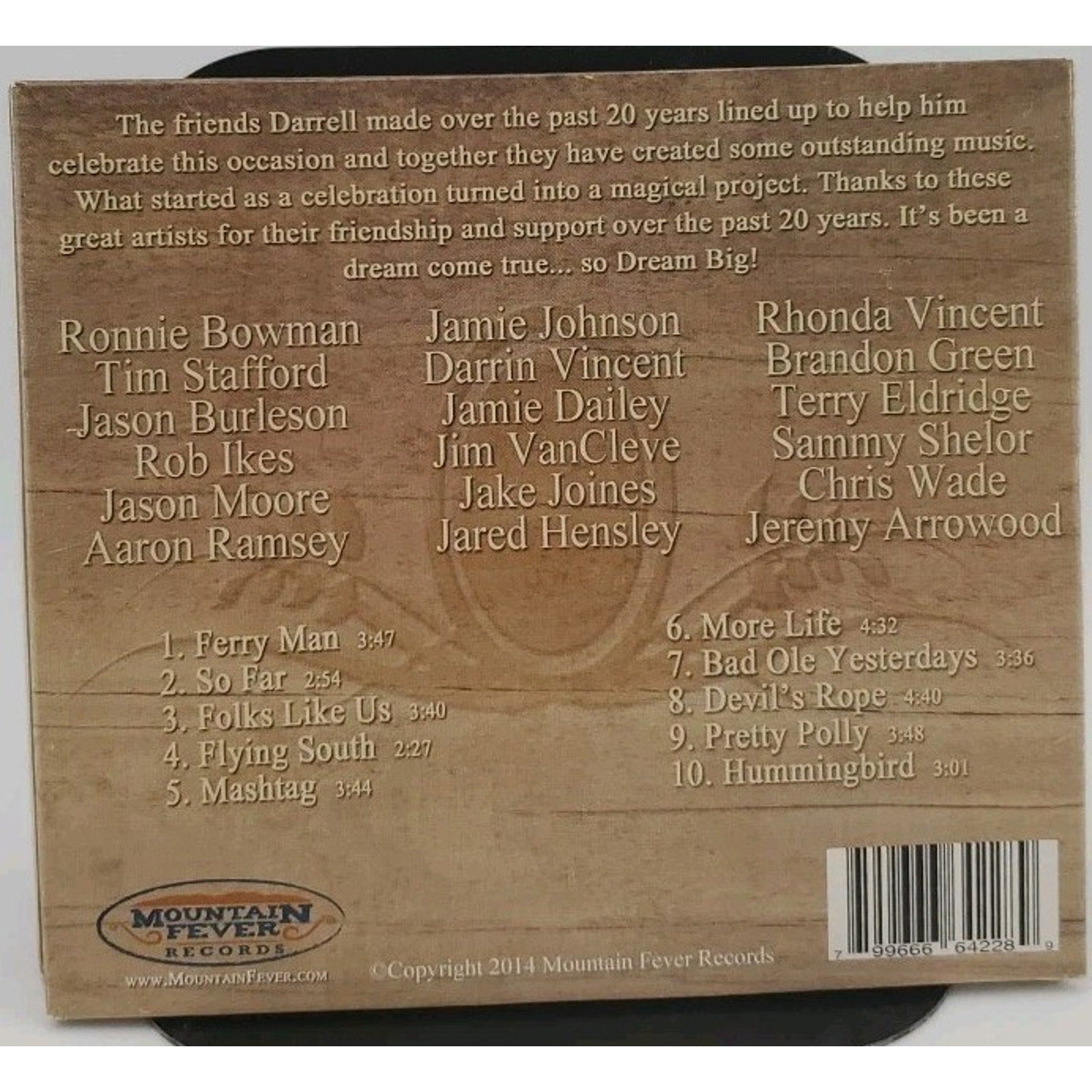Dream Big by Darrell Webb Band (CD, 2014)