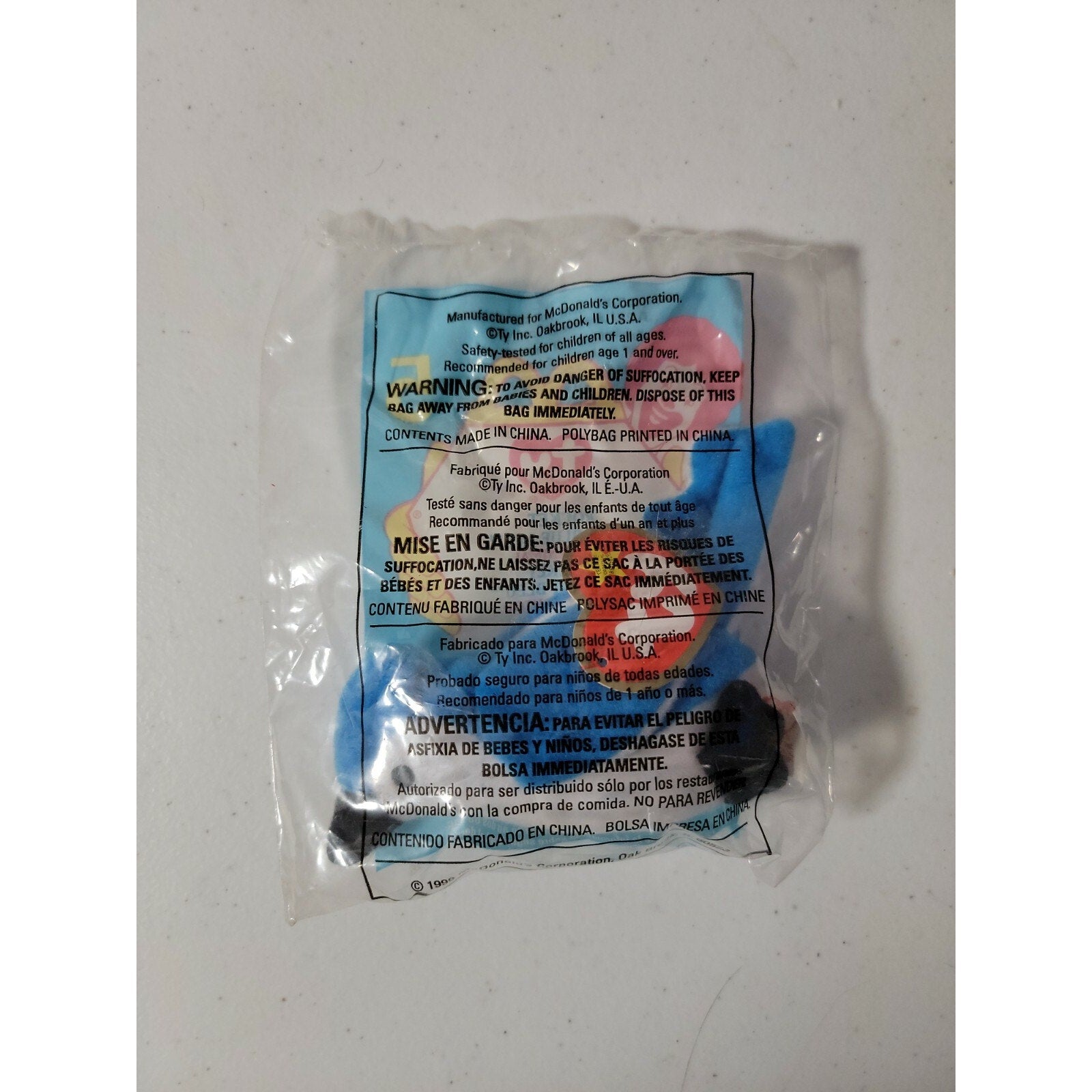 Ty Rocket The Blue Jay Beanie Baby Plush Toy