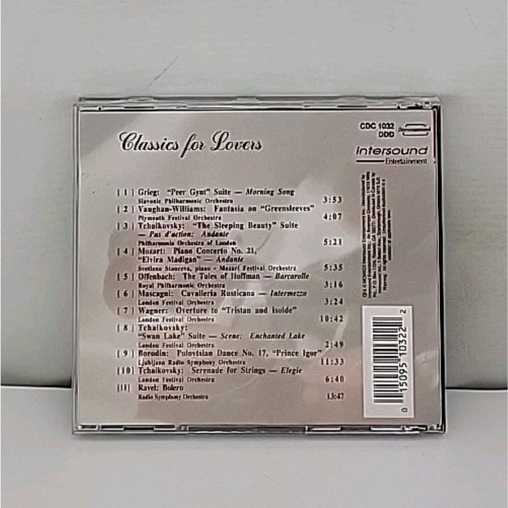 Classics for Lovers [Intersound] by Various Artists (CD, 1992, Intersound)