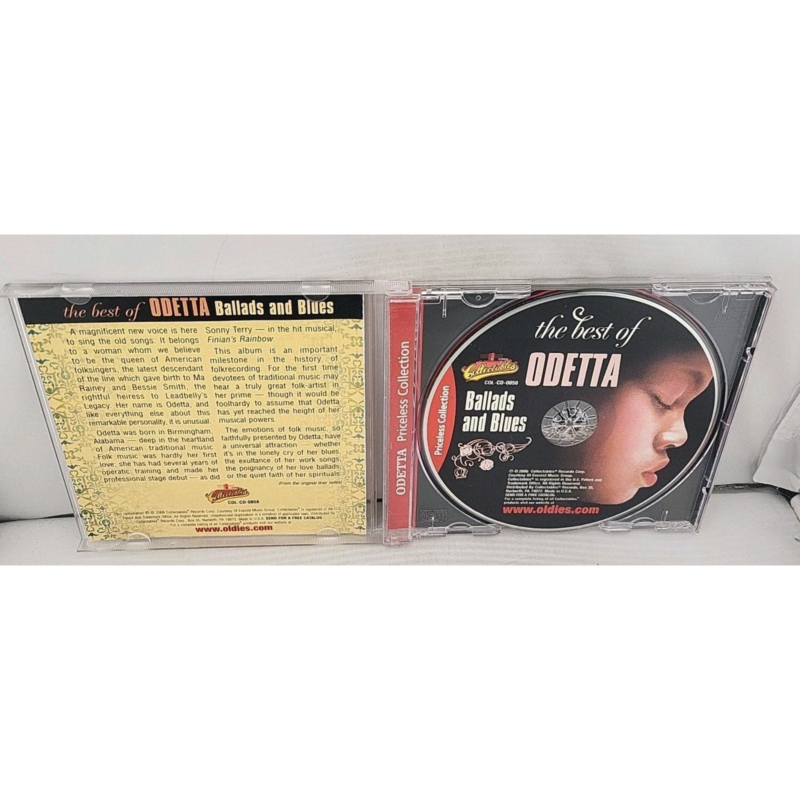 The Best of by Odetta (CD, 2006)
