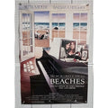 Beaches 1988 Original Single Sided Movie Poster One Sheet Bette Milder 27x40