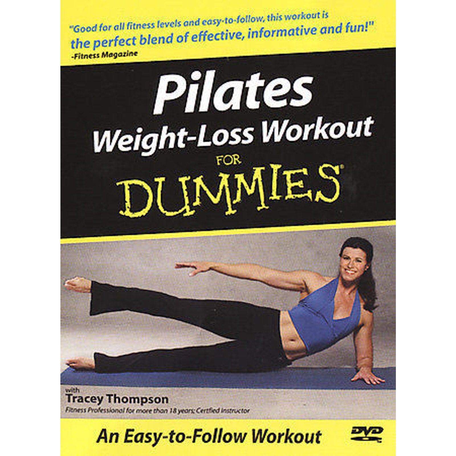 Pilates Weight Loss Workout For Dummies (DVD, 2004)