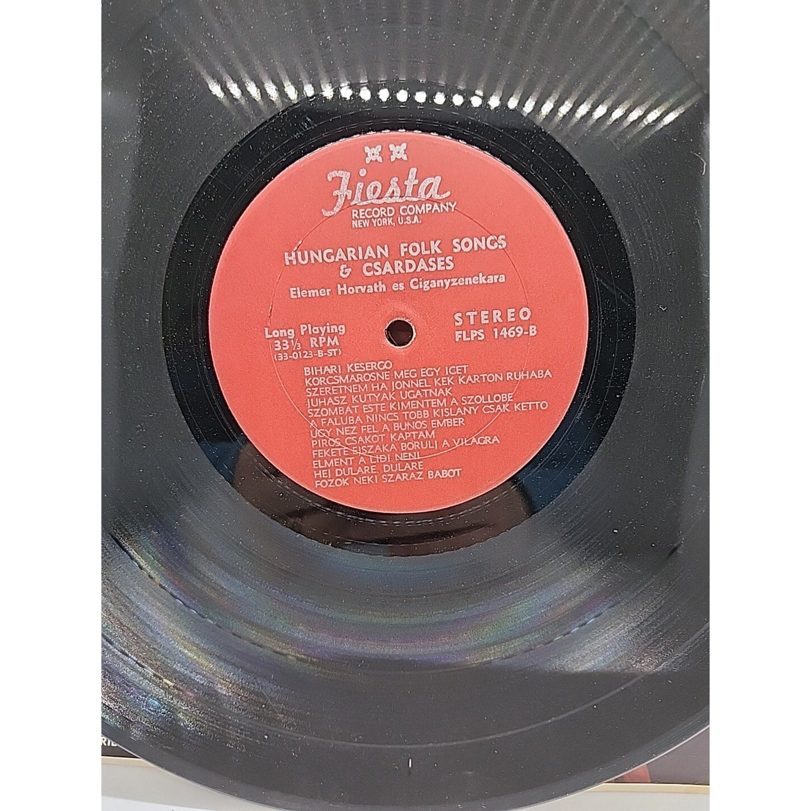 Elemer Horvath - Hungarian Folk Songs & Csardases (Record)