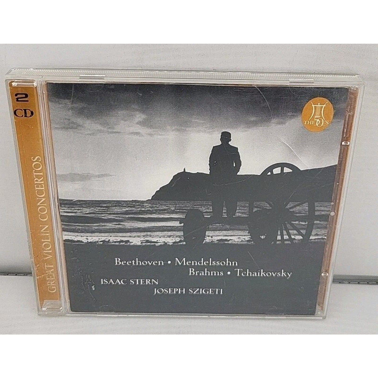 Great Violin Concertos -2 Disc - Beethoven, Mendelssohn Brahms, Tchaikovsky CD