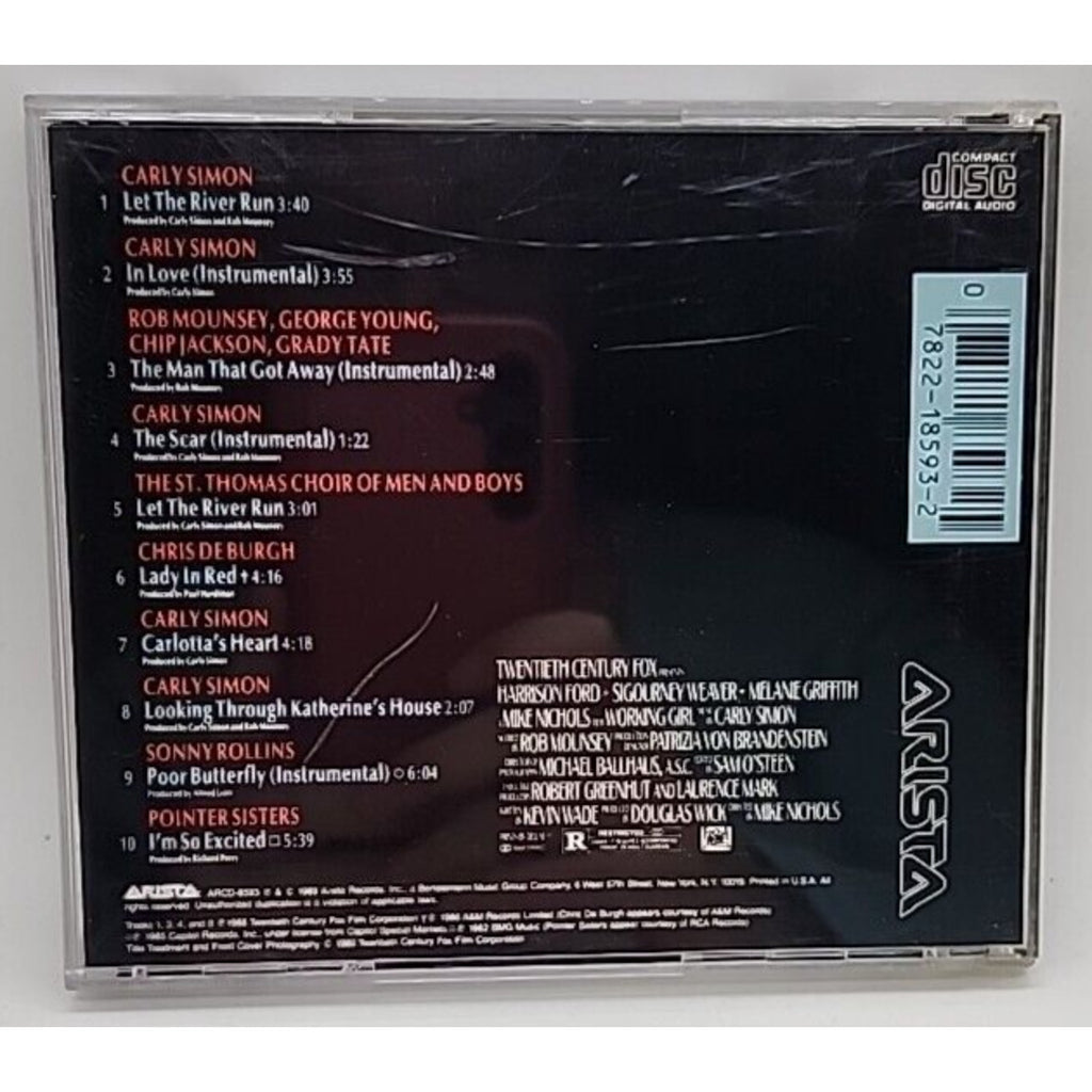 Working Girl [Original Soundtrack] by Original Soundtrack (CD, Feb-1989, Arista)
