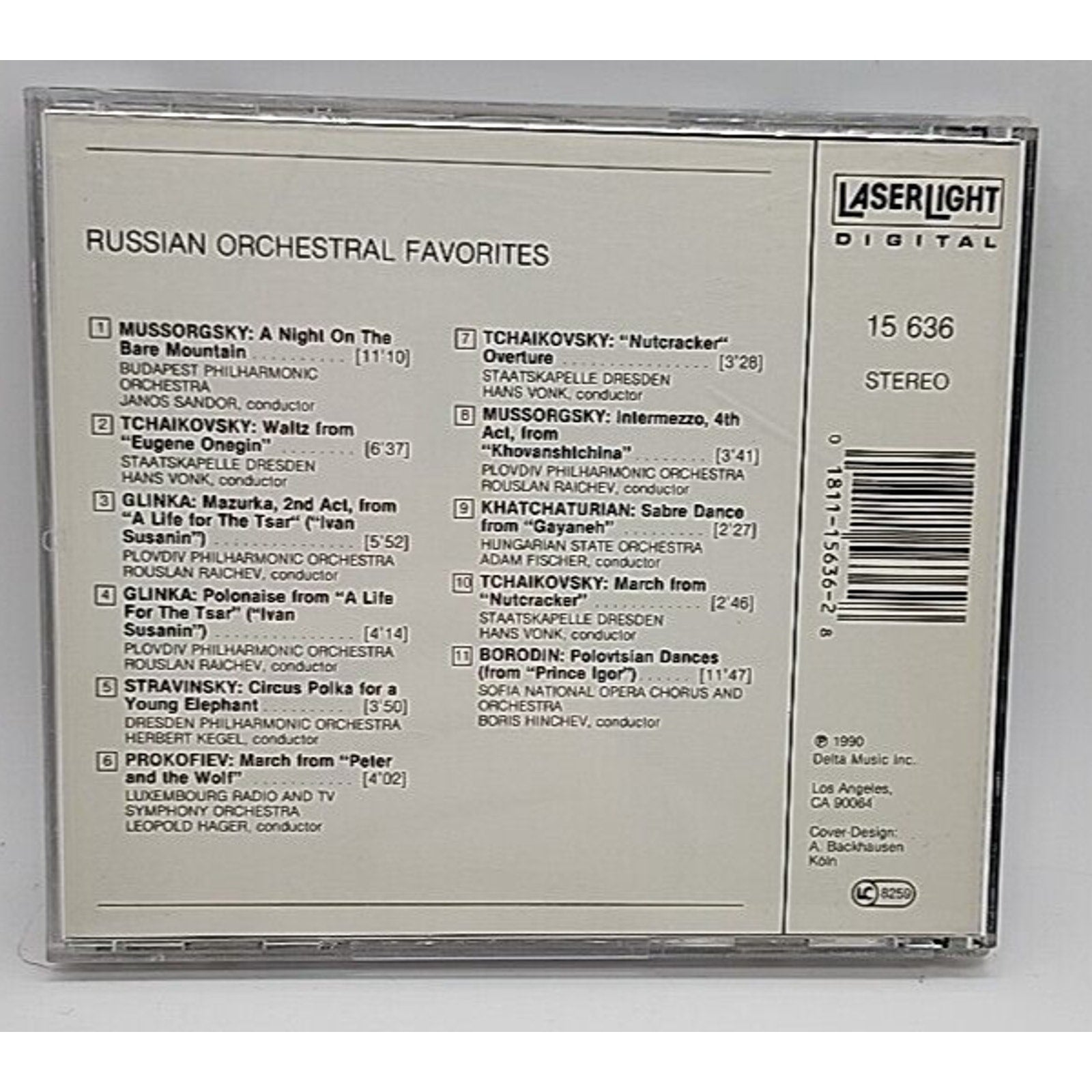 Russian Orchestral Favorites (CD, Laserlight)