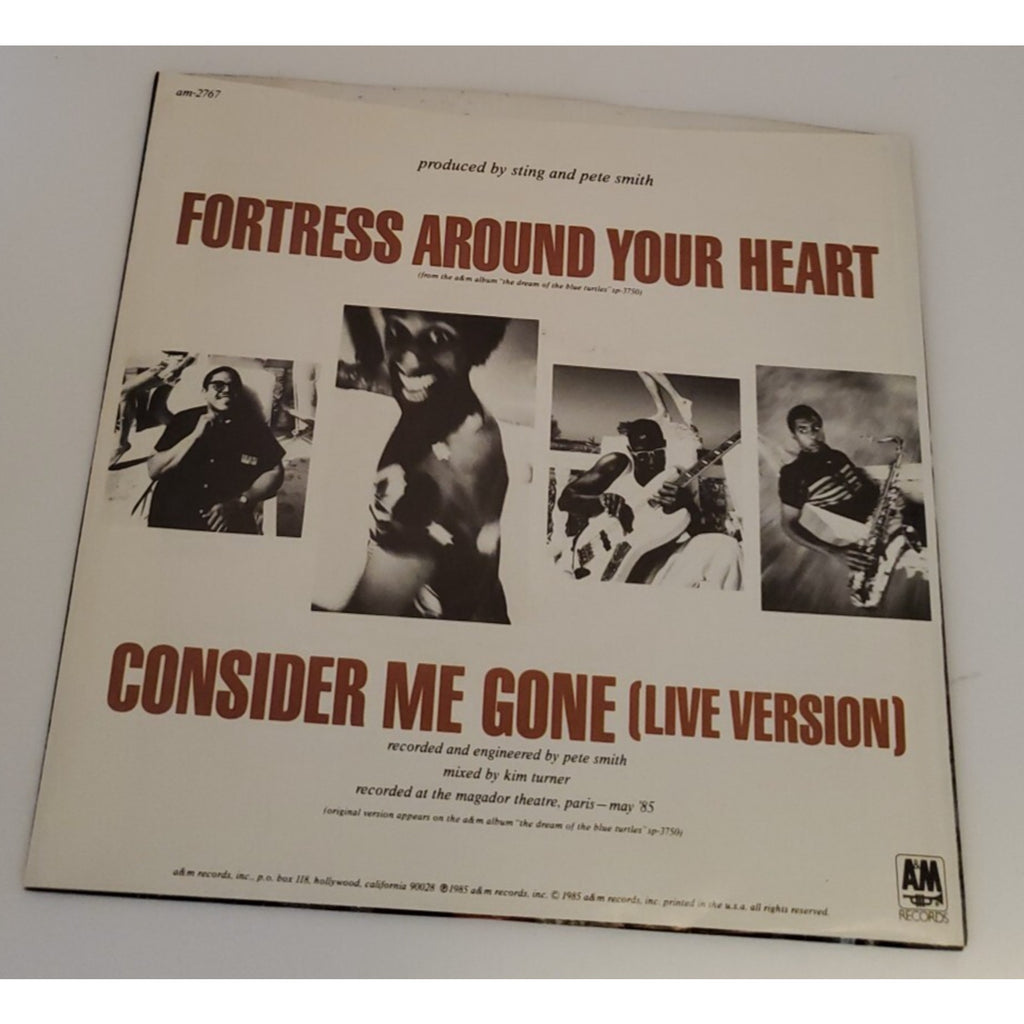 STING Fortress Around Your Heart (Record)