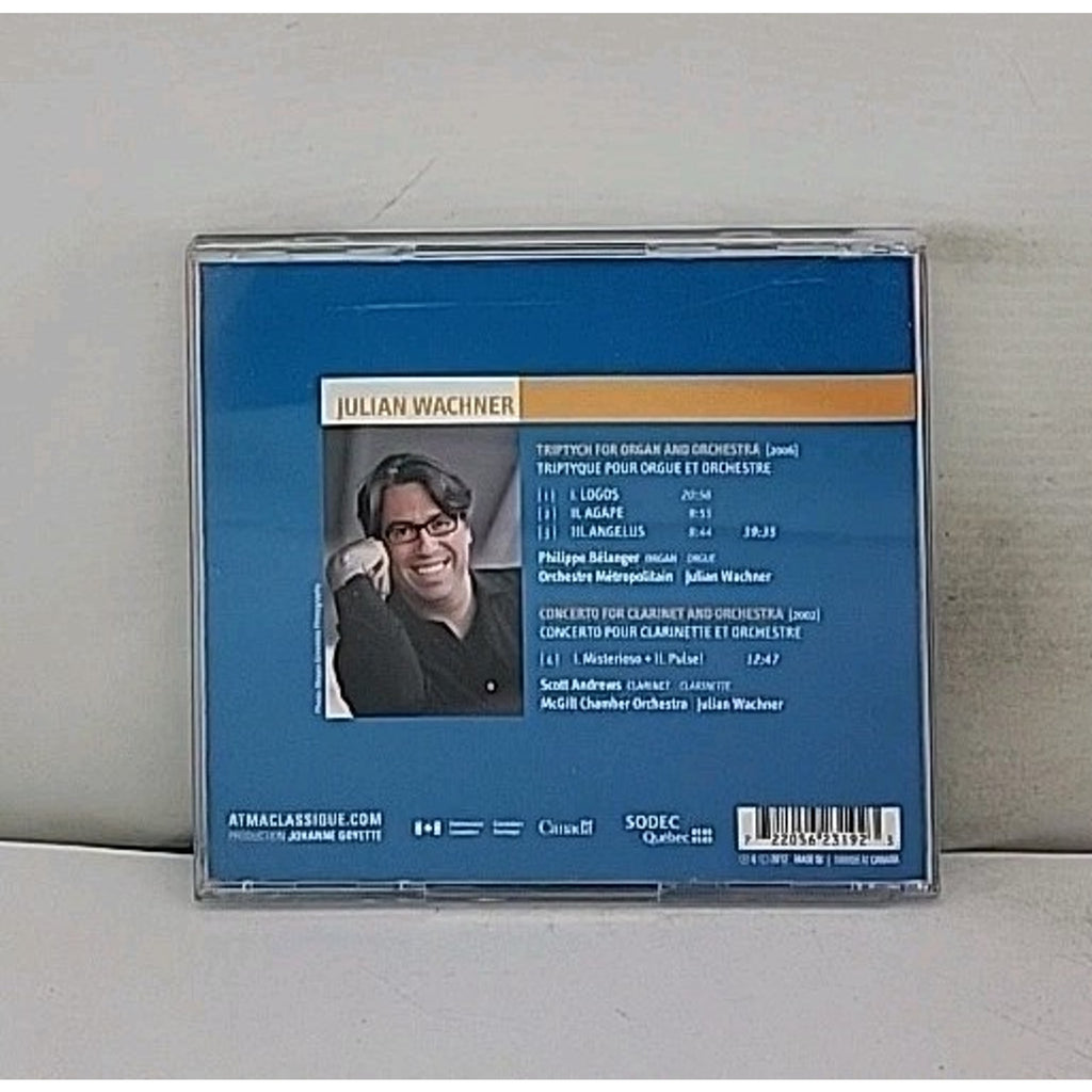 Triptych / Concerto for Clarinet by Julian Wachner (CD, 2012)