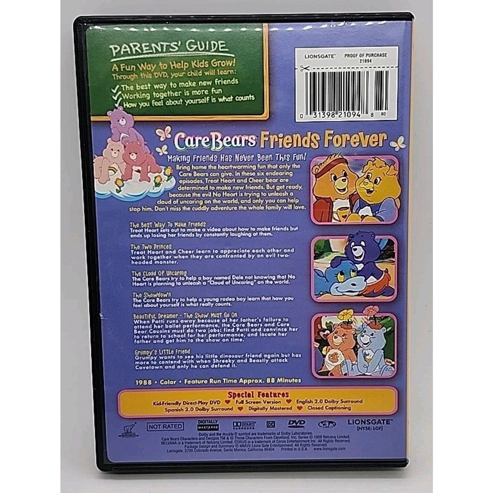 Care Bears: Friends Forever (DVD)