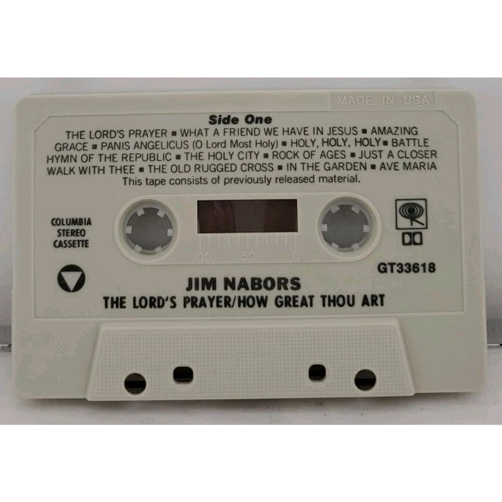 Lord's Prayer/How Great Thou a by Jim Nabors (Cassette, 1990)