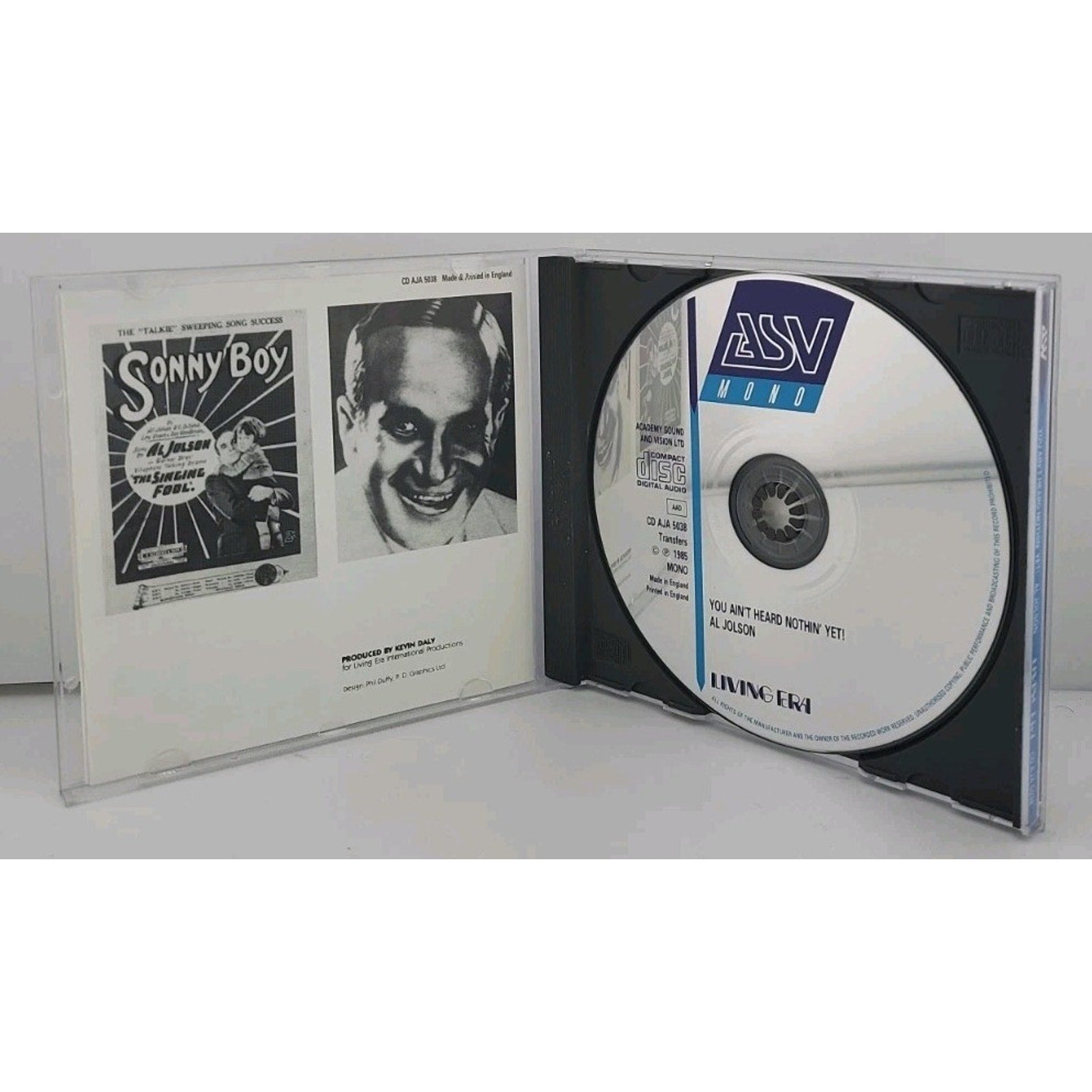 You Ain't Heard Nothin' Yet! by Al Jolson (CD, 1994)