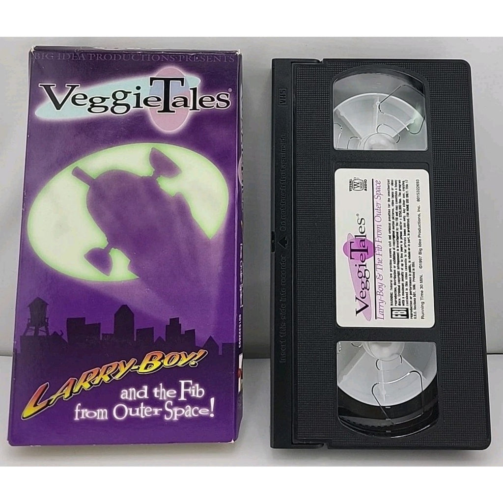 VeggieTales - Larry-Boy & the Fib from Outer Space VHS 1997