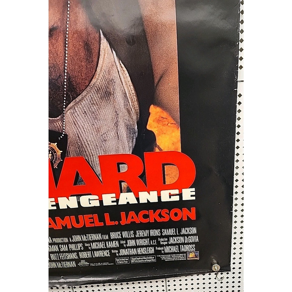 Die Hard With A Vengeance Movie Poster 1 Sided Original Version B 27x40