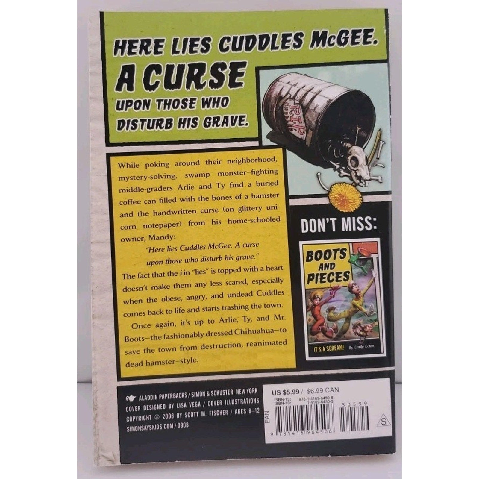 Curse of Cuddles Mcgee by Emily Ecton (2008, Trade Paperback)