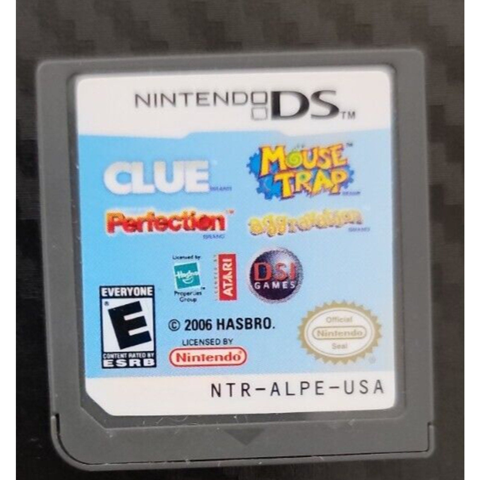 Clue/Mouse Trap/Perfection/Aggravation (Nintendo DS, 2007)